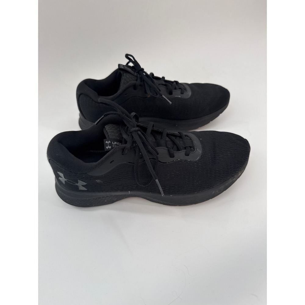 Under Armour Charged Pursuit 3 Mens Black Running Shoes Sneakers Size 9.5